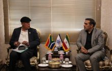 دیدار سفیر آفریقای جنوبی با رئیس اتاق تعاون ایران