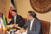 دیدار معاون وزیر کشاورزی برزیل و هیئت تجاری با رئیس اتاق تعاون ایران