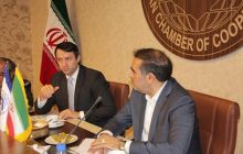 دیدار معاون وزیر کشاورزی برزیل و هیئت تجاری با رئیس اتاق تعاون ایران