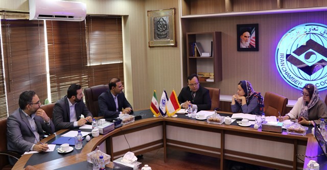 دیدار رایزن بازرگانی اندونزی با معاون اقتصادی و امور بین الملل اتاق تعاون ایران