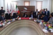 حضور وزیر ارتباطات و فناوری اطلاعات در شرکت تعاونی بندرخشک پیشگامان یزد