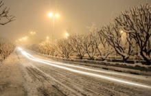 ‌برف و باران در بسیاری از جاده‌ها/ راننده‌ها به زنجیرچرخ مجهز باشند