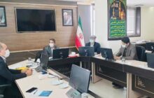 نشست معاون پشتیبانی، تحقیقات و برنامه‌ریزی اتاق تعاون با مسئولین استانی خراسان‌جنوبی