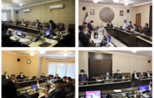 گزارش تصویری جلسه شورای هماهنگی روسای مناطق شش گانه با رئیس اتاق تعاون