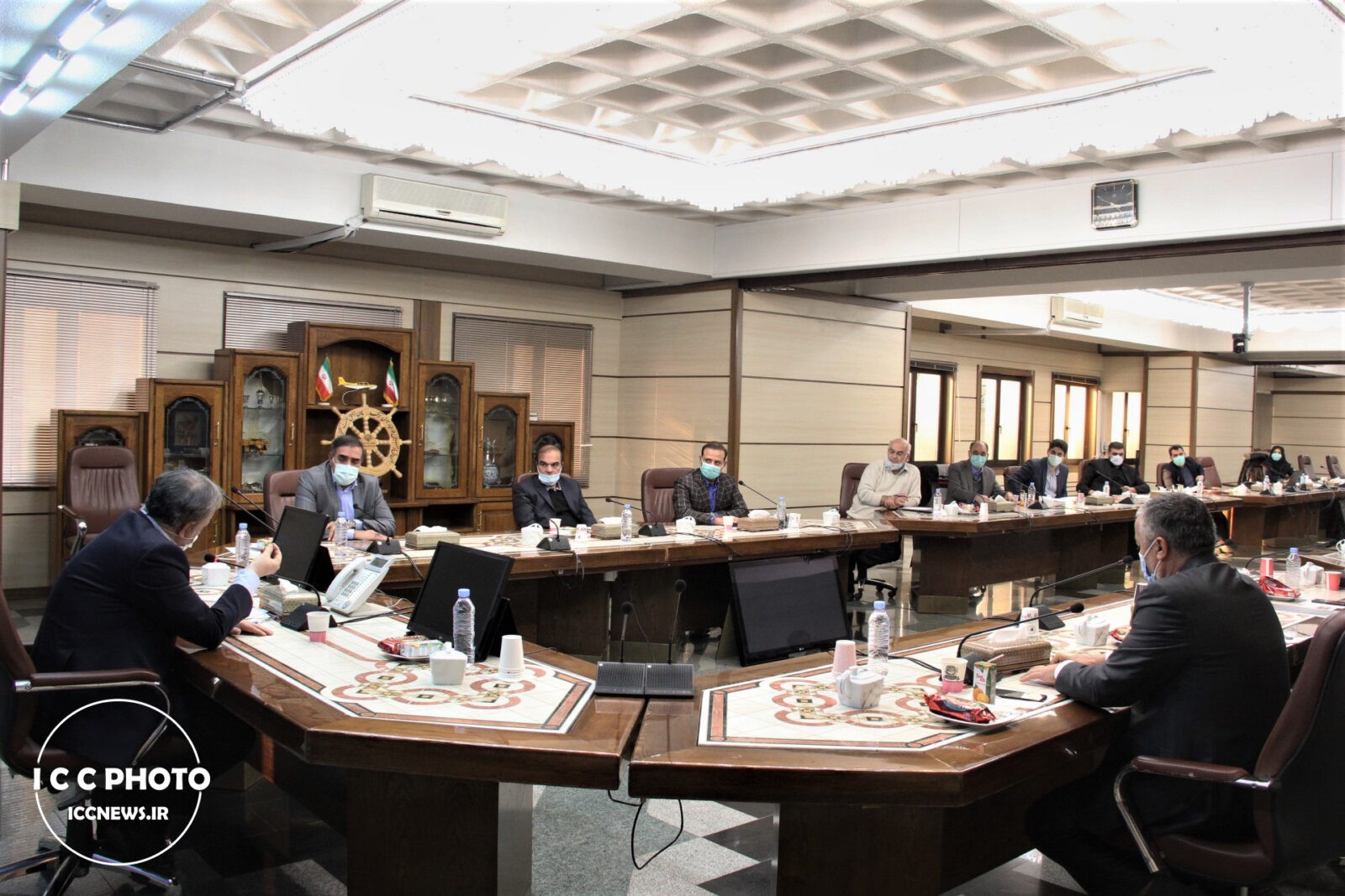 گزارش تصویری نشست مشترک وزیر صمت با رئیس اتاق تعاون