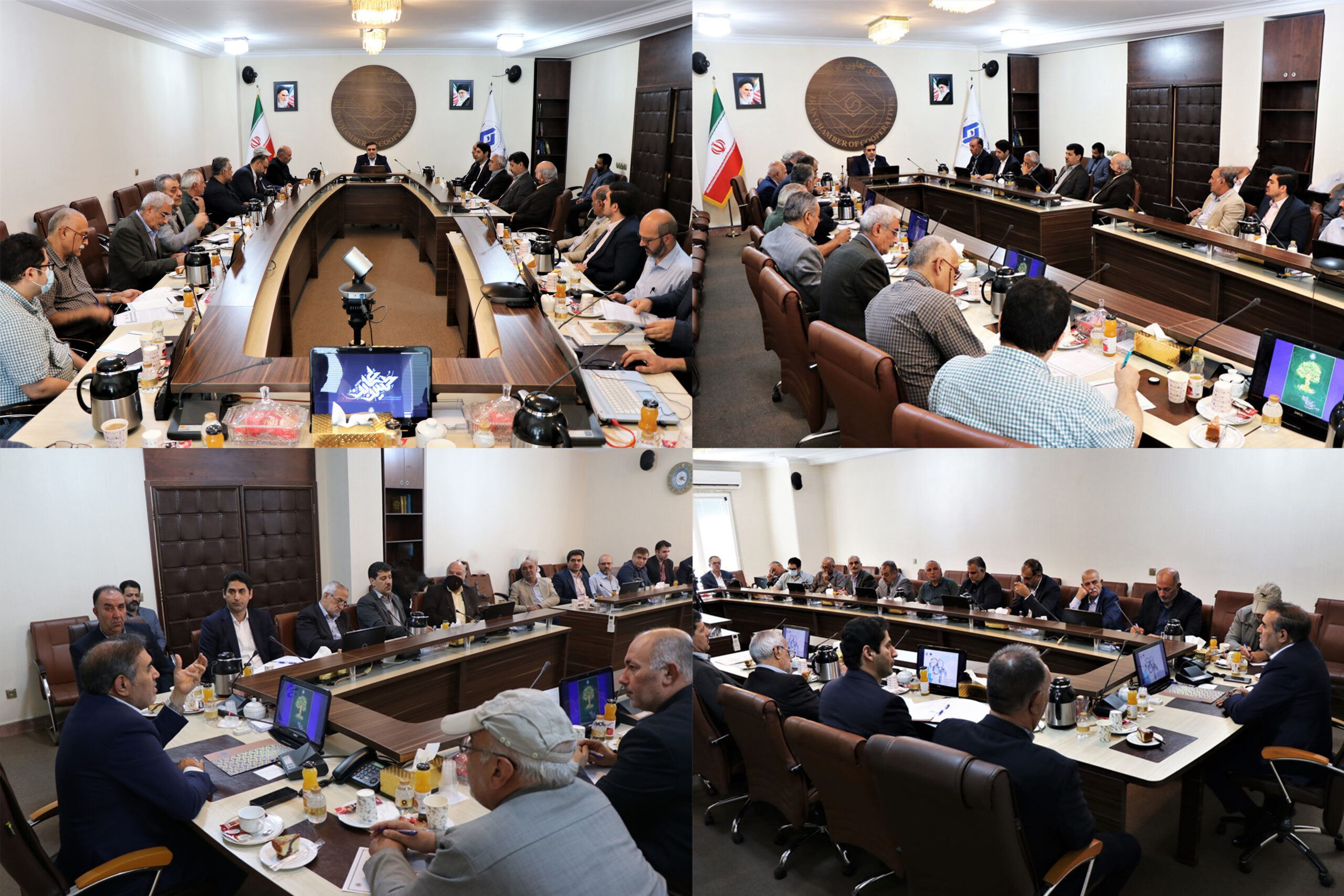 گزارش تصویری دیدار رئیس اتاق تعاون ایران در روز تشکل‌ها و مشارکت اجتماعی با مدیران عامل اتحادیه‌های تعاونی