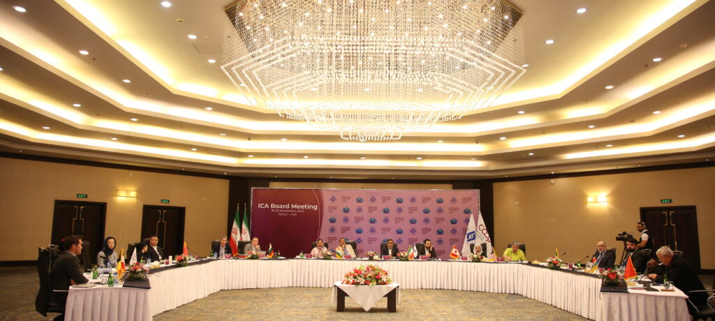 نشست اعضای هیات مدیره اتحادیه جهانی تعاون (ICA) در تهران