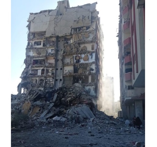 نابودی واحدهای مسکونی تعاونی‌ها در حمله‌ی هوایی رژیم صهیونیستی