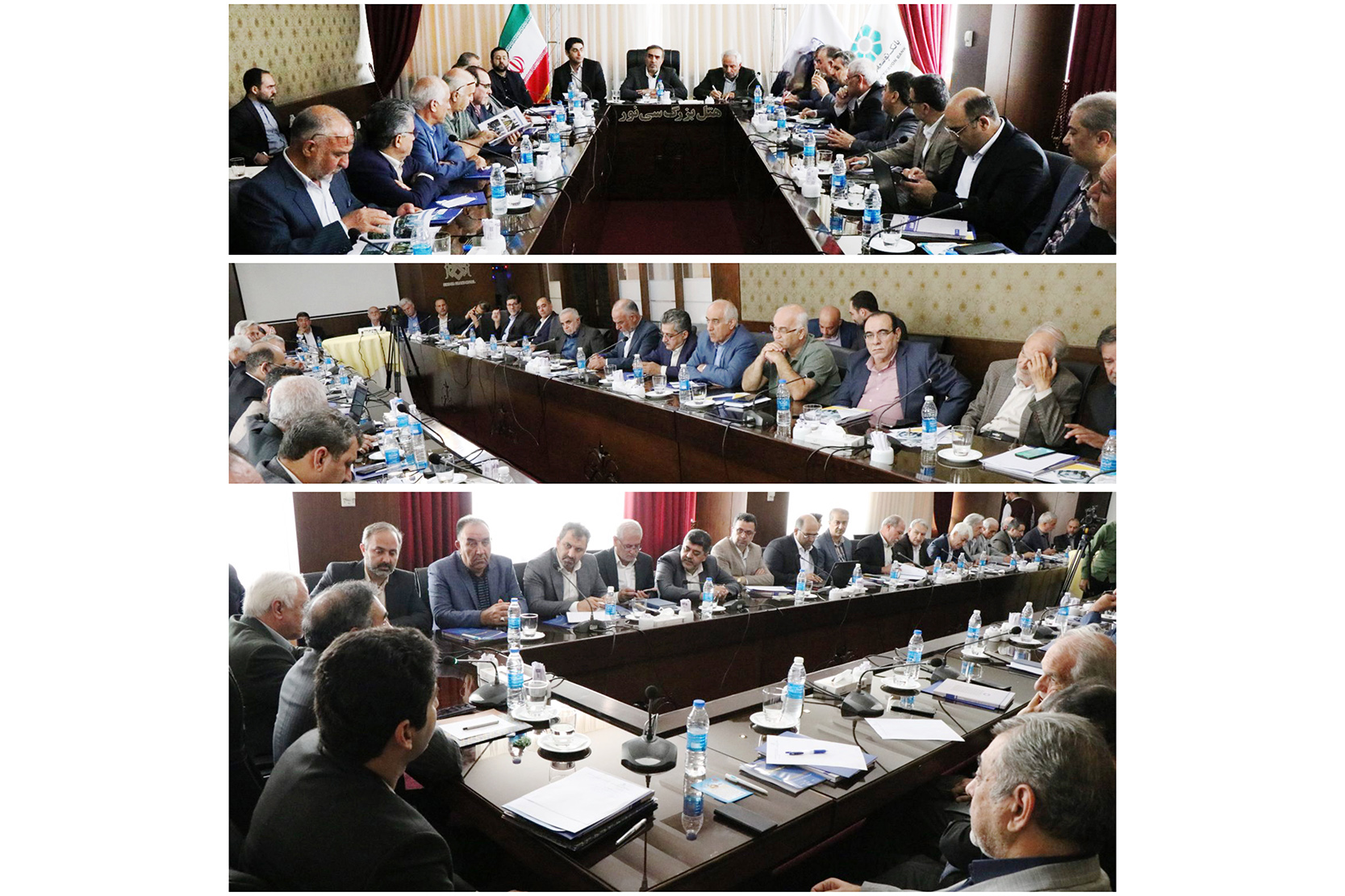 برگزاری نشست هم اندیشی روسا و برخی از مدیران عامل اتحادیه ها با رئیس اتاق تعاون ایران در مشهد