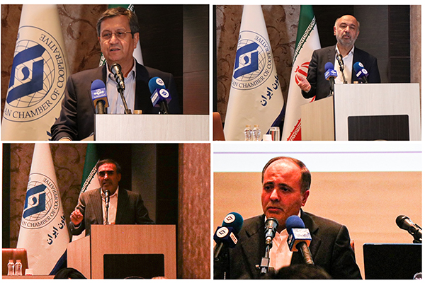 نشست مشترک اتاق تعاون ایران با وزرای پیشنهادی اقتصاد، تعاون و کار و رفاه اجتماعی و جهاد کشاورزی / تبیین برنامه وزرا در جمع تعاونگران/واگذاری امور سهام عدالت به تعاونی‌ها