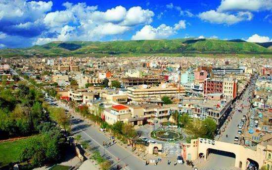نشست هیات تجاری اتاق تعاون همدان با فعالان اقتصادی اقلیم کردستان عراق