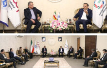 دیدار نوروزی رئیس و معاونین اتاق تعاون ایران با معاون و مدیران کل امور تعاون وزارت تعاون، کار و رفاه اجتماعی