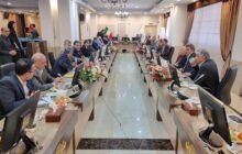 نشست مشترک کمیسیون حمایت از تولید و نظارت بر اجرای اصل 44 قانون اساسی با تعاونگران استان خراسان رضوی
