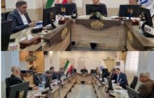 نشست تخصصی اتاق تعاون ایران با کمیسیون حمایت از تولید و نظارت بر اجرای اصل ۴۴ قانون اساسی در مشهد مقدس