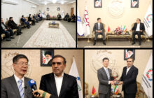 گزارش تصویری نشست مشترک رئیس اتاق تعاون ایران و سفیر چین