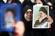 وداع با پیکر مطهر رهبر معظم انقلاب در مصلای امام خمینی(ره)
