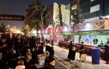 گزارش تصویری از خدمت‌رسانی شبانه موکب اتاق تعاون ایران به زائران و عزاداران امام شهید