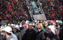 حضور رئیس اتاق تعاون ایران و خانواده بزرگ تعاون در آیین باشکوه تشییع قائد شهید