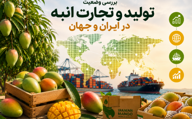 بررسی وضعیت تولید و تجارت انبه در ایران و جهان