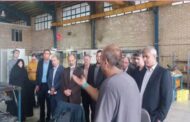 بازدید هیئت‌رئیسه اتاق تعاون همدان از سه شرکت تعاونی در شهرک صنعتی بهاران