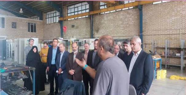 بازدید هیئت‌رئیسه اتاق تعاون همدان از سه شرکت تعاونی در شهرک صنعتی بهاران